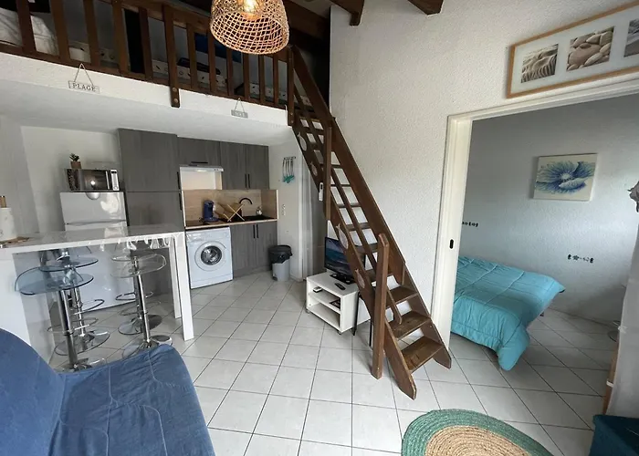 Villa Charmante Climatisée T2 Mezzanine, 6 Pers, Terrasse Ensoleillée, Proche Et Commerces - Fr-1-106-37 *