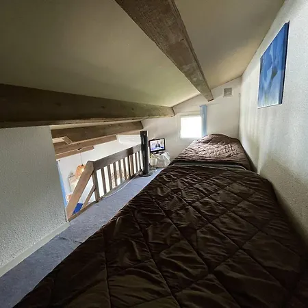 Charmante Climatisee T2 Mezzanine, 6 Pers, Terrasse Ensoleillee, Proche Et Commerces - Fr-1-106-37 Saint-Cyprien (Pyrenees-Orientales)