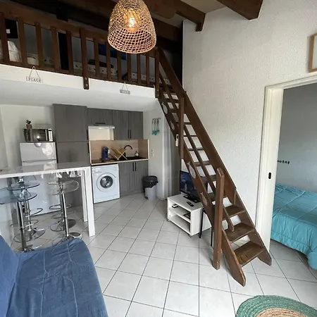 Willa Charmante Climatisee T2 Mezzanine, 6 Pers, Terrasse Ensoleillee, Proche Et Commerces - Fr-1-106-37 Saint-Cyprien (Pyrenees-Orientales)