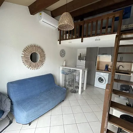 Charmante Climatisee T2 Mezzanine, 6 Pers, Terrasse Ensoleillee, Proche Et Commerces - Fr-1-106-37 *