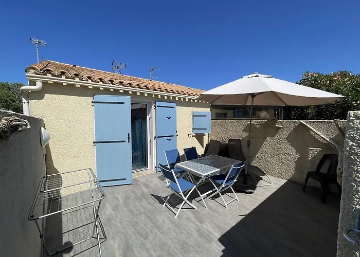 别墅 Charmante Climatisee T2 Mezzanine, 6 Pers, Terrasse Ensoleillee, Proche Et Commerces - Fr-1-106-37