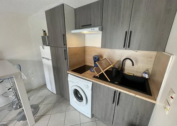 别墅 Charmante Climatisee T2 Mezzanine, 6 Pers, Terrasse Ensoleillee, Proche Et Commerces - Fr-1-106-37 *